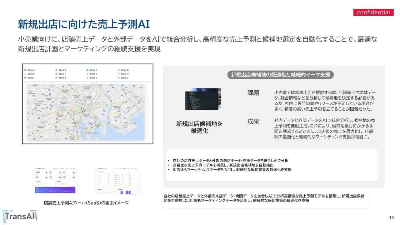 売上・在庫・需要予測AI
